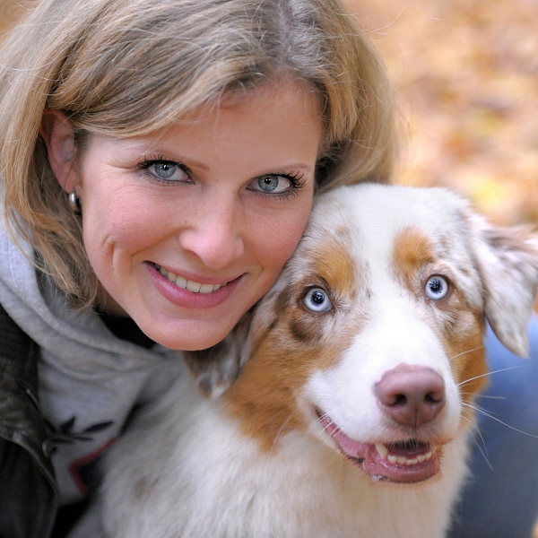 australian sheperd fotografie mit mensch tierfotografie glasow fotografie