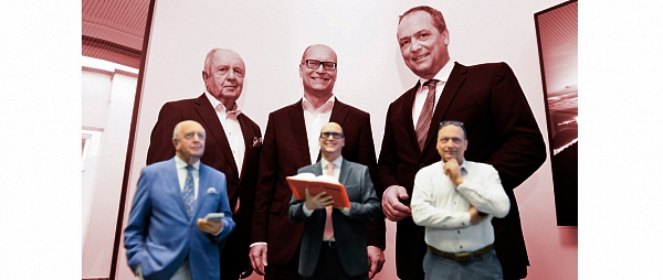 Walda und Partner als 3D-Figuren 3